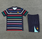 24-25Mens France color Training Short Suit