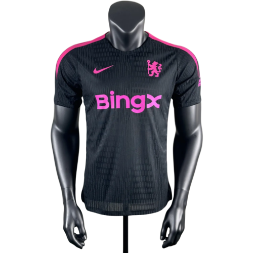 2025-26 Mens Chelsea black  Player Edition  Training shirt Jersey