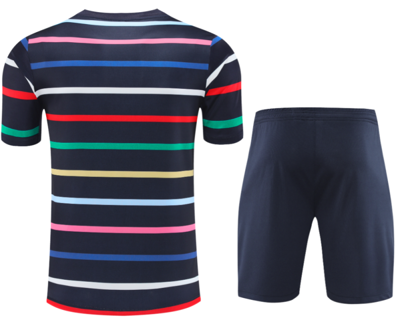 24-25Mens France color Training Short Suit