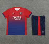 24-25Mens PSG Red Blue Training Short Suit