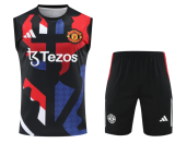 2025-26 Mens Manchester United Vest Short traning suit