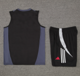 2024-25 Mens Manchester United black Vest Short traning suit
