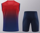 2024/25  Mens PSG Red Blue  Vest Short traning suit