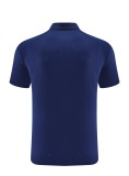 2025-26 Mens Flamengo blue Polo Shirt