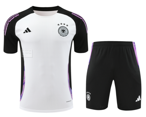 24-25Mens Germany White Training Short Suit