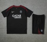 2024/25 Mens PSG Black  Short Training Suit