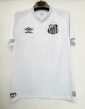 2025-26 Mens Santos FC white  Home 1:1 Fans Soccer Jersey