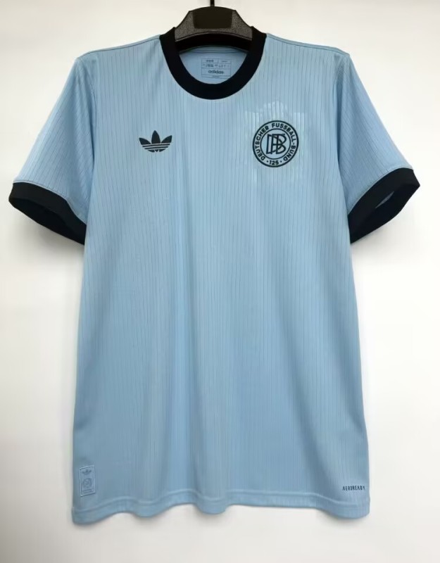 2025-26 Mens Germany 125th Anniversary blue Soccer Jersey