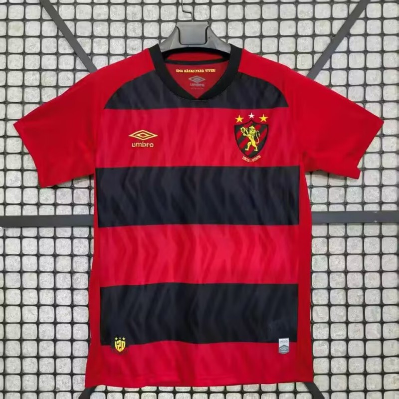 2025-26 Mens Recife Sports home Fans Soccer Jersey