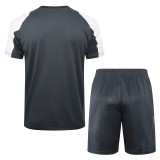 2024-25 Mens Real Madrid  grey Training Short Suit