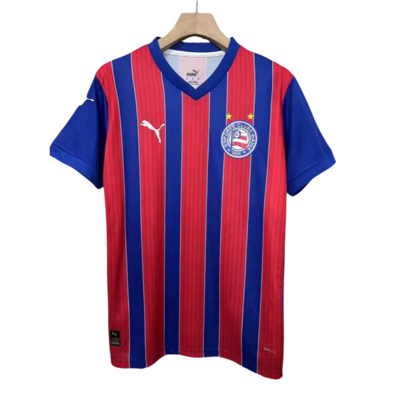 2025-26 Mens  BaHia  away red  Fans Soccer Jersey