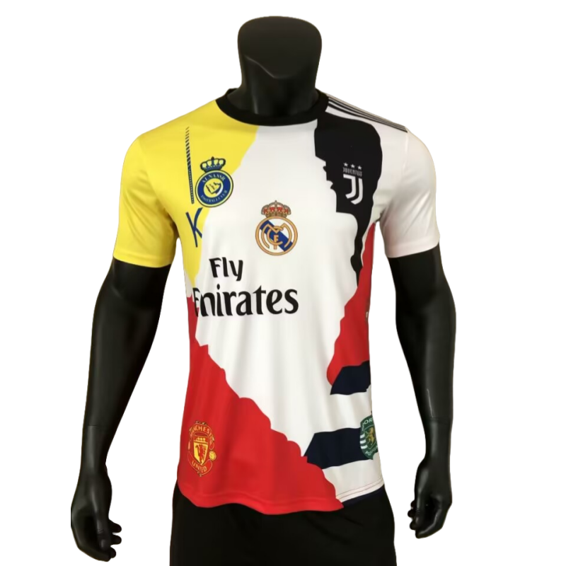2025-26 Mens Real Madrid Player Cristiano Ronaldo Commemorative Edition  Soccer Jersey