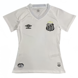2025-26  Womens Santos FC white  Home Fans Soccer Jersey