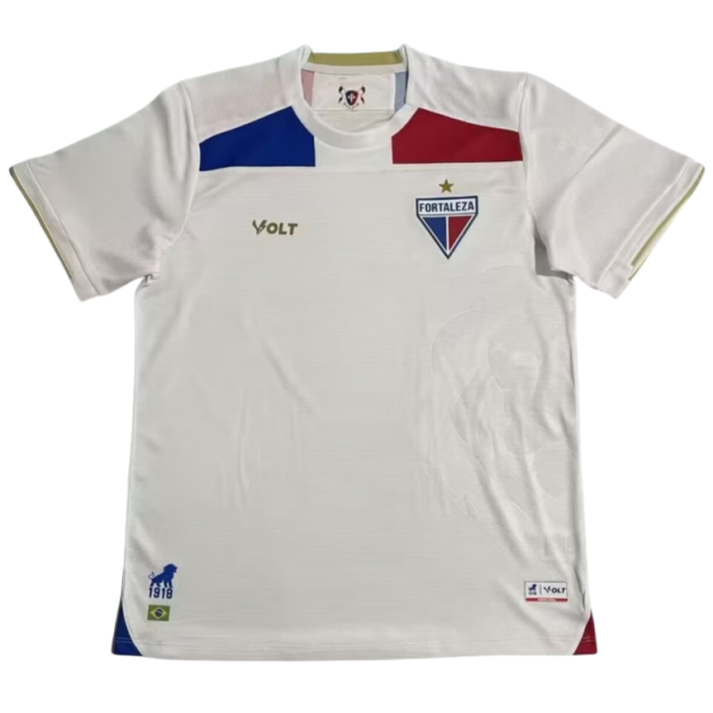 2025-26Mens Fortaleza white away Fans Soccer Jersey