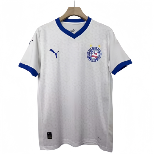 2025-26 Mens  BaHia  home white  Fans Soccer Jersey