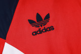2024/25 Mens Arsenal  red  Half Pull Tracksuit