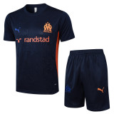 2024/25 Mens Olympique Marseille Short Training Suit Royal Blue