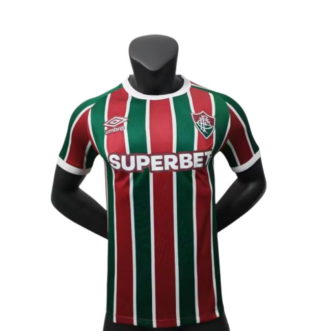2025-26Mens Fluminense Home Player Version Soccer Jersey