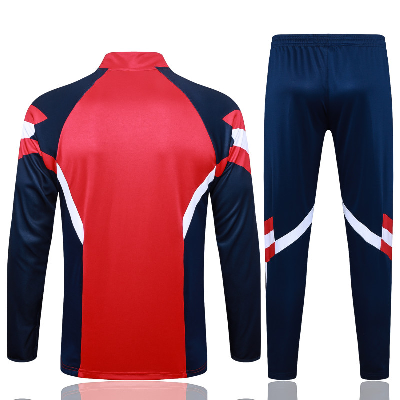 2024/25 Mens Arsenal  red  Half Pull Tracksuit