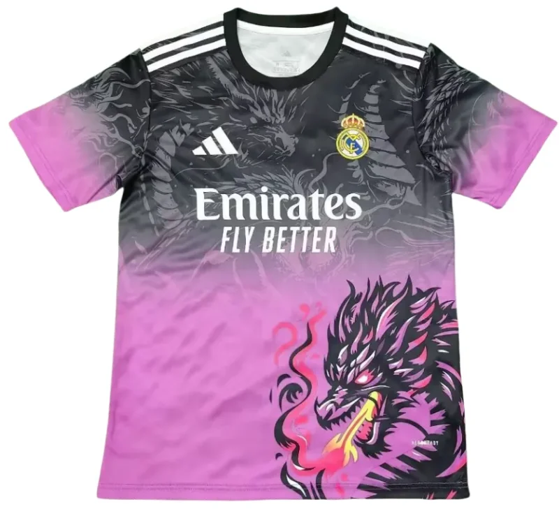 2025-26 Mens Real Madrid  Purple Special Edition  soccer Jersey