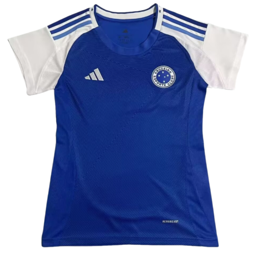 2025-26 Womens Cruzeiro home Soccer Jersey