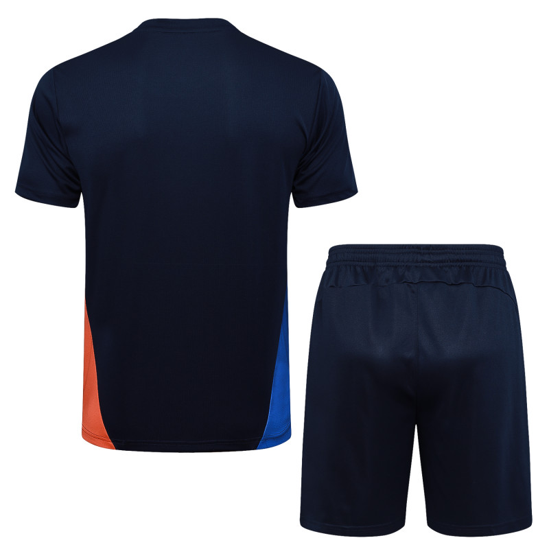 2024/25 Mens Olympique Marseille Short Training Suit Royal Blue