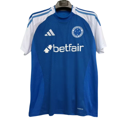 2025-26 Mens Cruzeiro blue home 1:1 Soccer Jersey