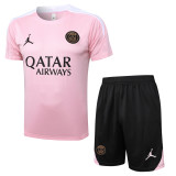 24-25Mens PSG Pink Training Short Suit