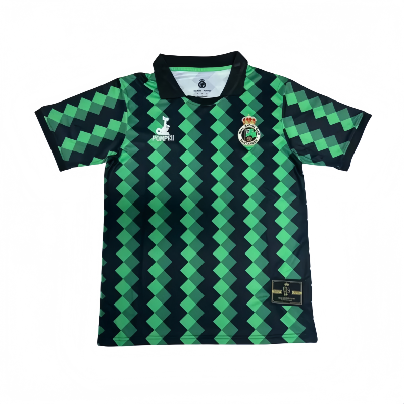 2025-26 Mens  Racing de Santander  112th anniversary Soccer Jersey