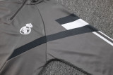 2024-25  Real Madrid  grey  Half Pull Special Edition soccer Jersey