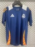 2025-26 Mens Real Madrid  blue Soccer Jersey