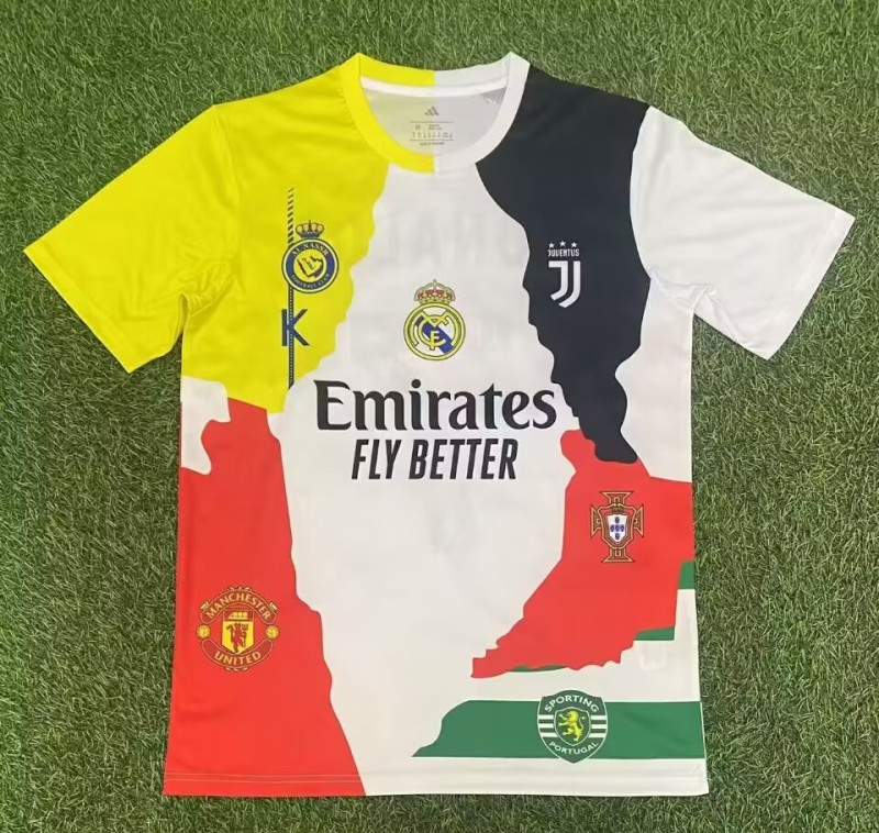 2025-26 Mens Real Madrid Cristiano Ronaldo Commemorative Edition  Soccer Jersey