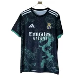 2025-26 Mens Real Madrid  Black Green Dragon  Soccer Jersey