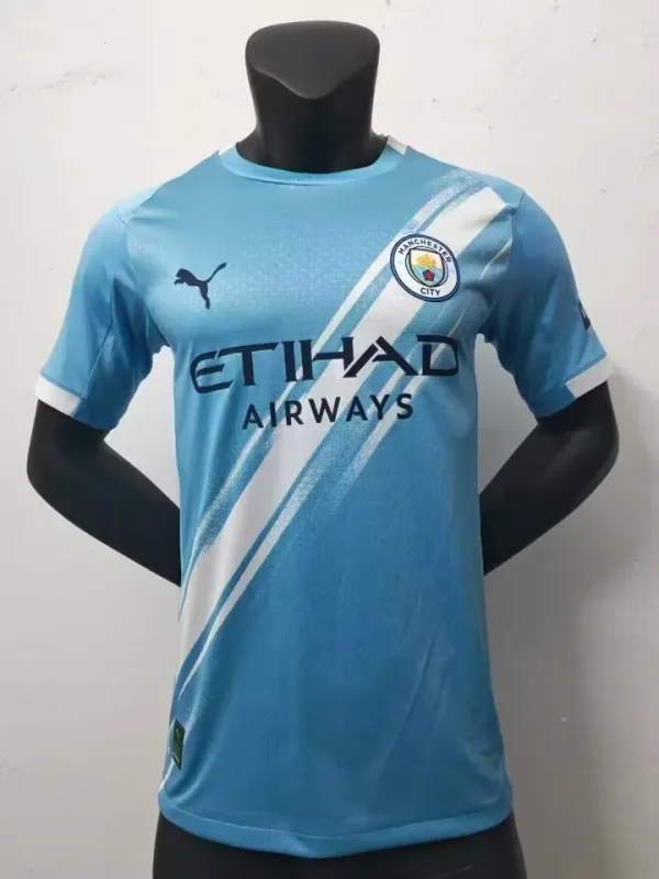 2025/26 Mens Manchester City Player version home soccer Jersey