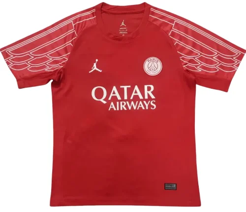 2025-26 Mens PSG Paris red Soccer Jersey