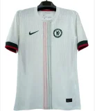 2025-26 Mens Chelsea 1:1 white away Soccer Jersey