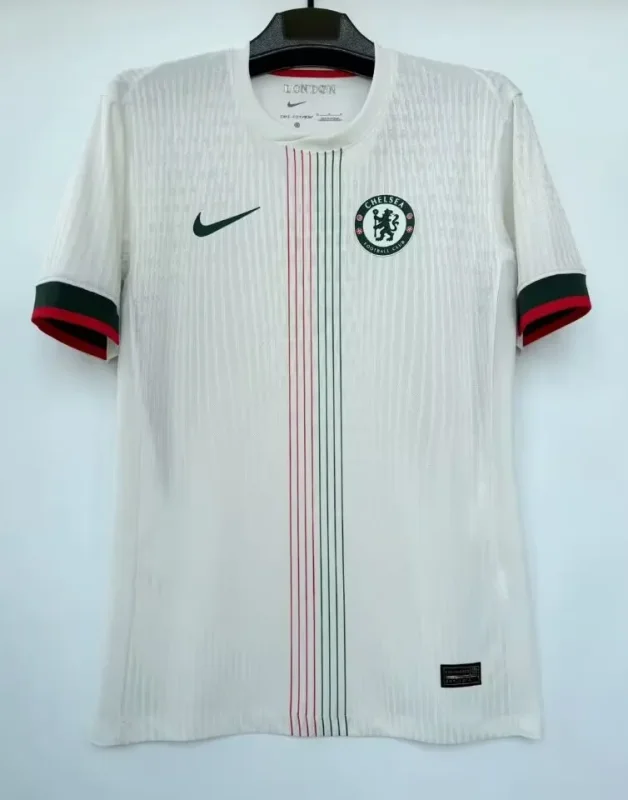 2025-26 Mens Chelsea 1:1 white away Soccer Jersey