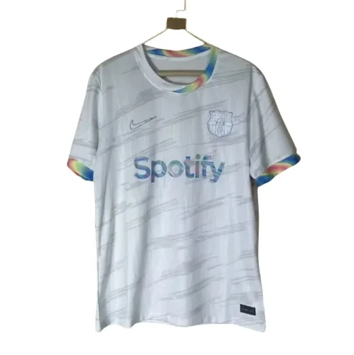 2025-26 Mens Barcelona Rainbow Special Edition soccer Jersey