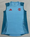 2025-26Mens  Flamengo Blue  Vest Training shirts