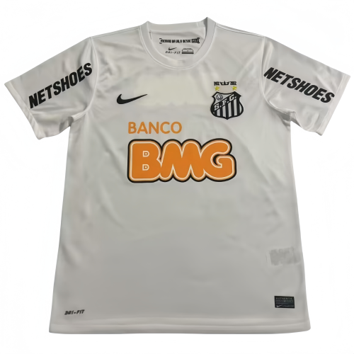 2025-26 Mens Santos FC white Fans Soccer Jersey