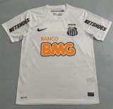 2025-26 Mens Santos FC white Fans Soccer Jersey