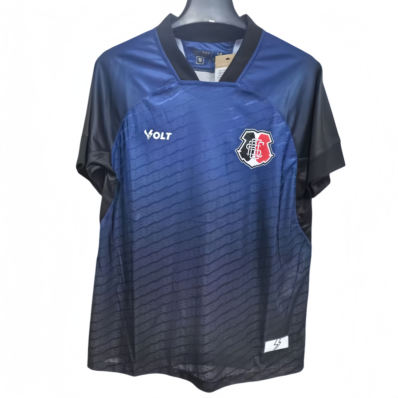 2025-26Mens Santa Cruz blue Fans Soccer Jersey