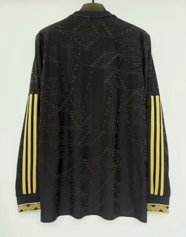 2025 Mens Mexico Special Player Edition Long Sleeve Soccer Jersey