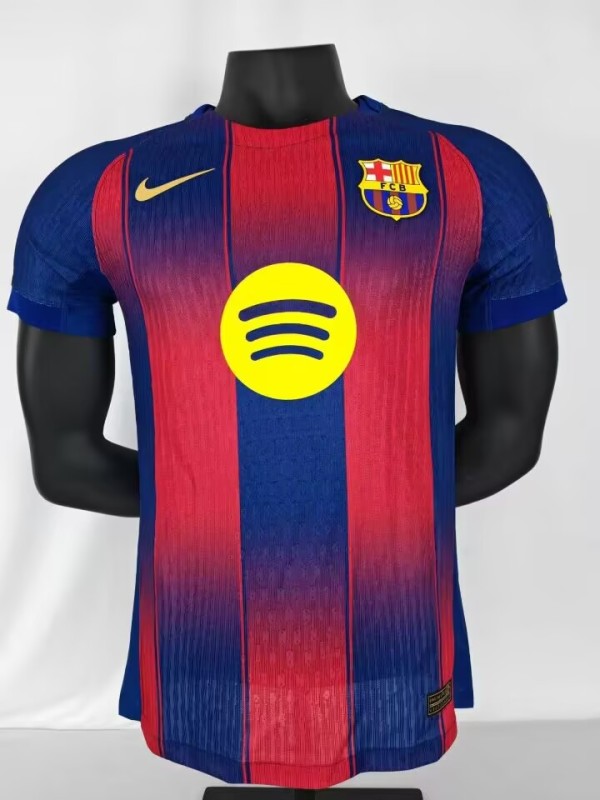 2025-26 Mens Barcelona Player  version  soccer Jersey