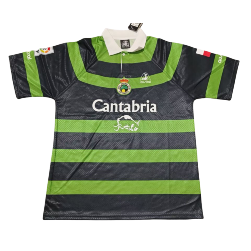 1999-00 Mens Racing de Santander away Soccer Jersey