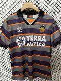 1999-2000 Mens Valencia away Retro Soccer Jersey