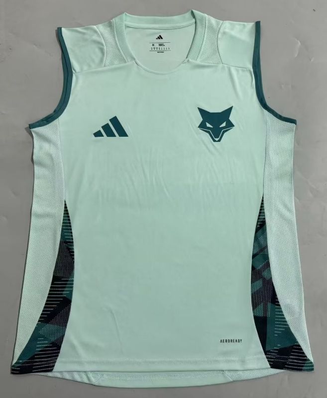 2025-26 Mens Cruzeiro white vest  Soccer Jersey