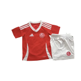 2025-26 Kids Brazil International  red  Soccer Jersey