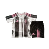 2025-26 Kids Juventus home Soccer Jersey