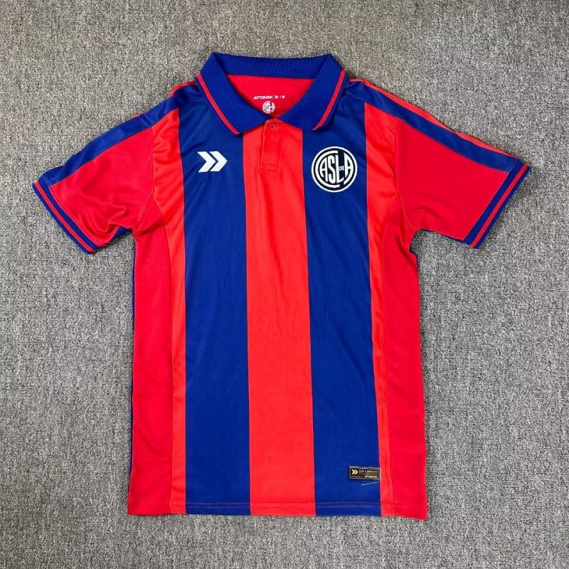 2025-26 Mens San Lorenzo Home  Soccer Jersey